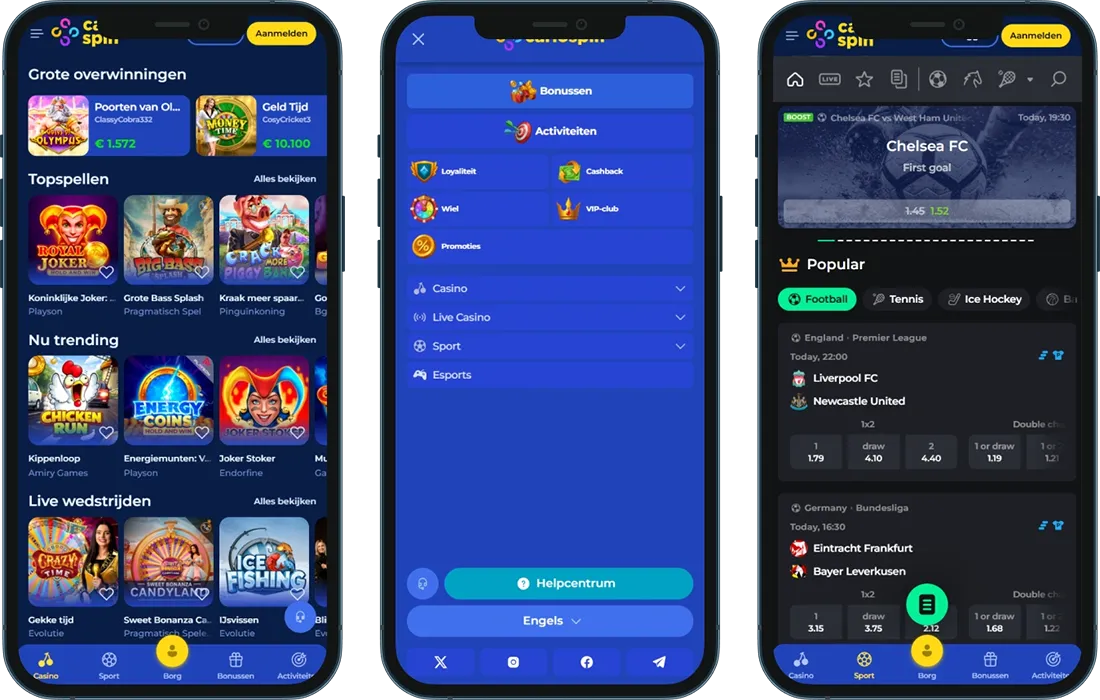 Carlospin Casino Mobiele Versie